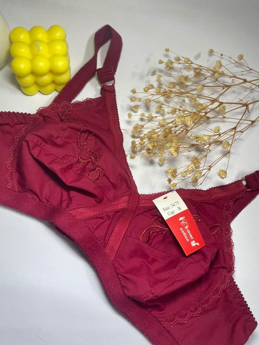 X-Over Cotton Bra