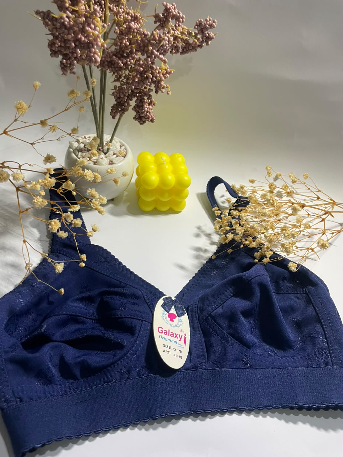Galaxy Soft Cotton Wireless Bra