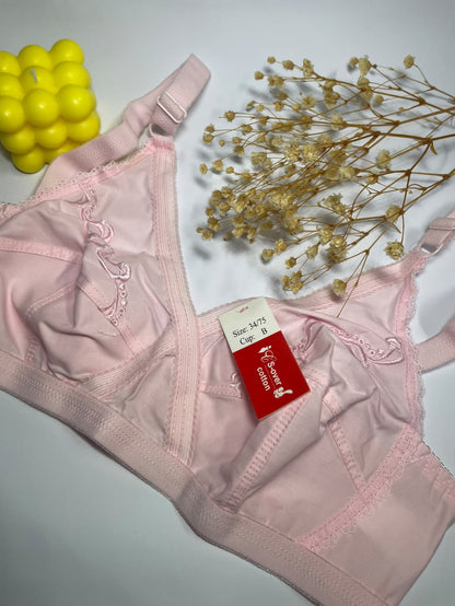 X-Over Cotton Bra