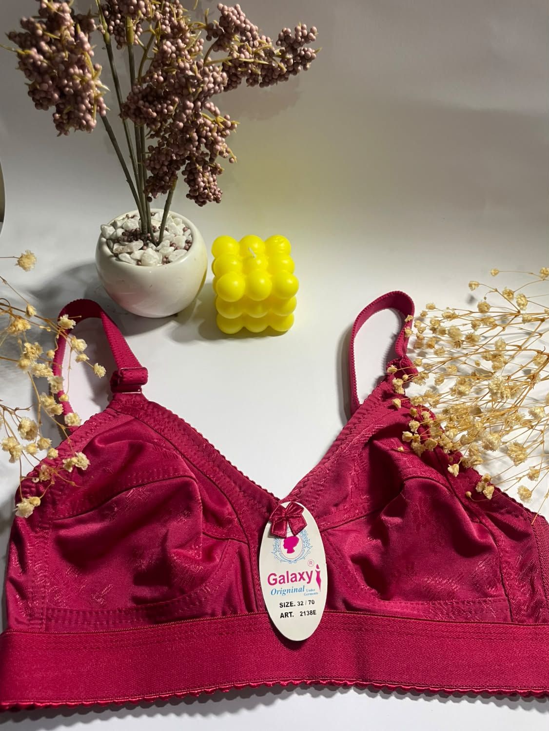 Galaxy Soft Cotton Wireless Bra